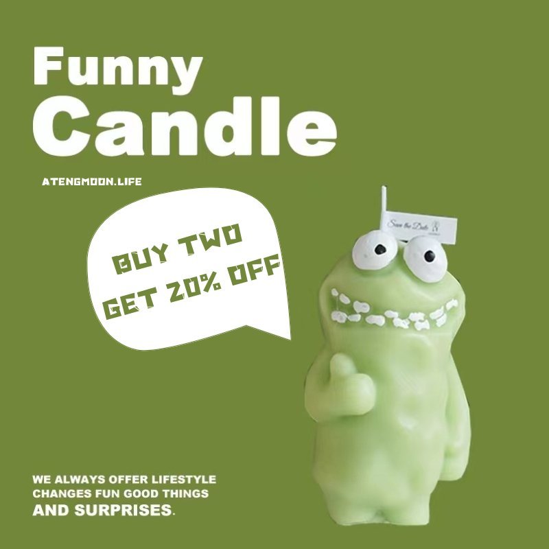 FUNNY CANDLE® - Lovely Familly - Atengmoon.life