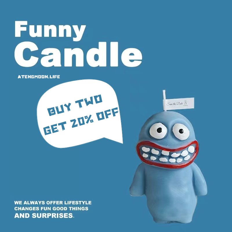 FUNNY CANDLE® - Lovely Familly - Atengmoon.life