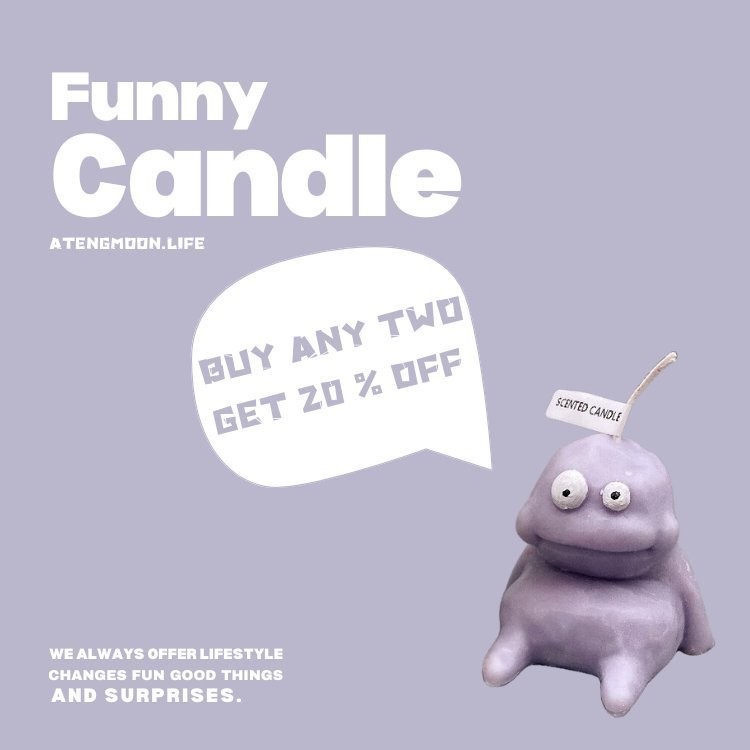 FUNNY MONSTER CANDLE® - TOM & JERRY - Atengmoon.life