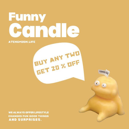 FUNNY MONSTER CANDLE® - TOM & JERRY - Atengmoon.life