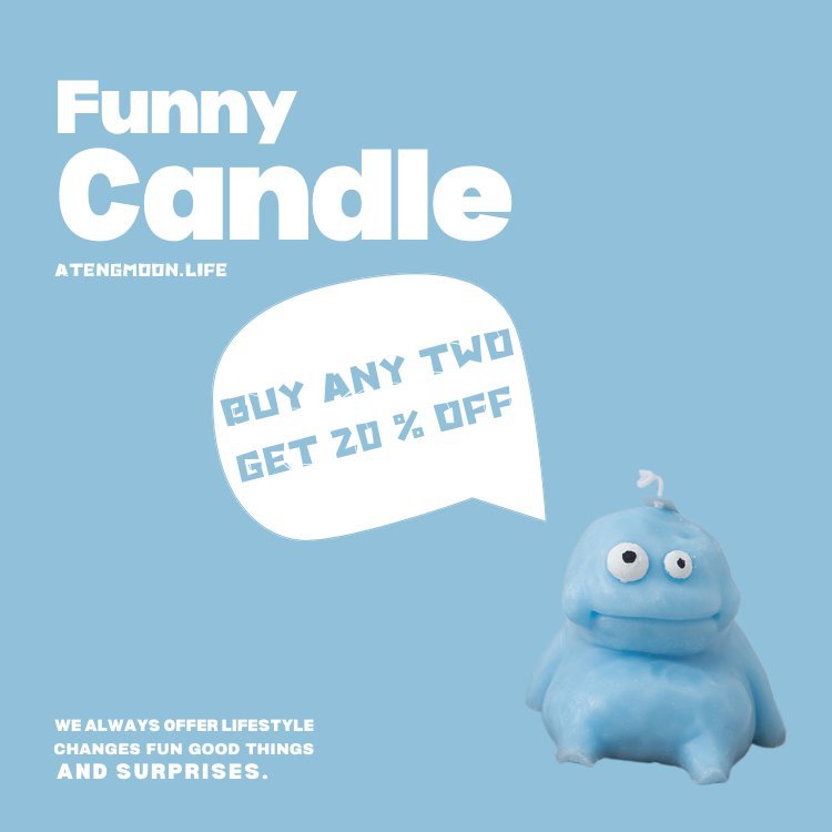 FUNNY MONSTER CANDLE® - TOM & JERRY - Atengmoon.life