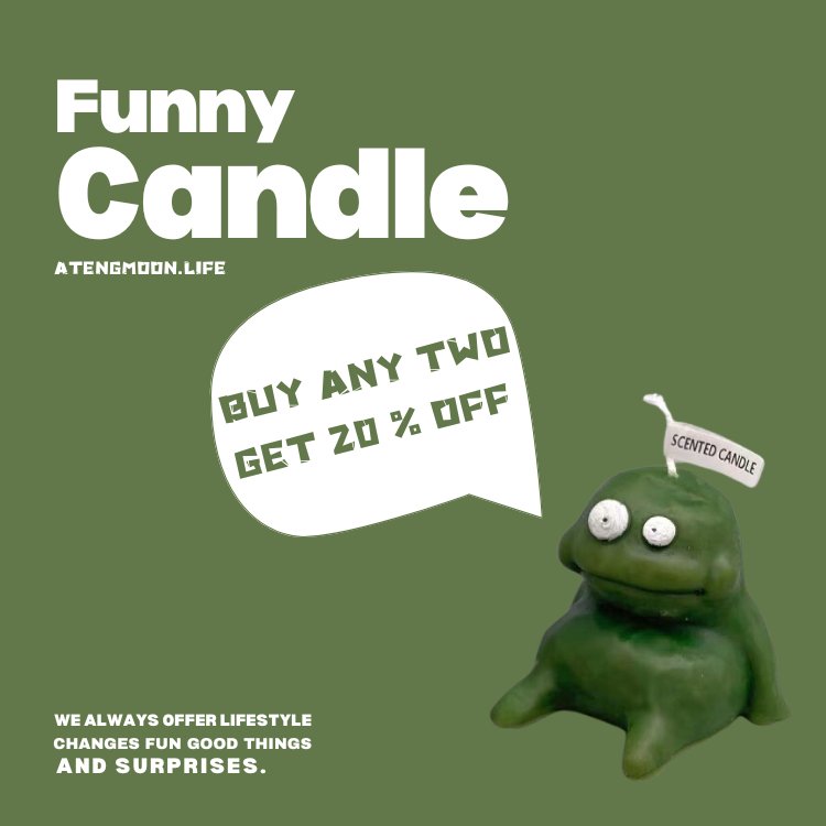 FUNNY MONSTER CANDLE® - TOM & JERRY - Atengmoon.life