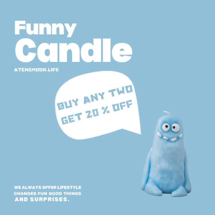 FUNNY MONSTER CANDLE® - TOM & JERRY - Atengmoon.life