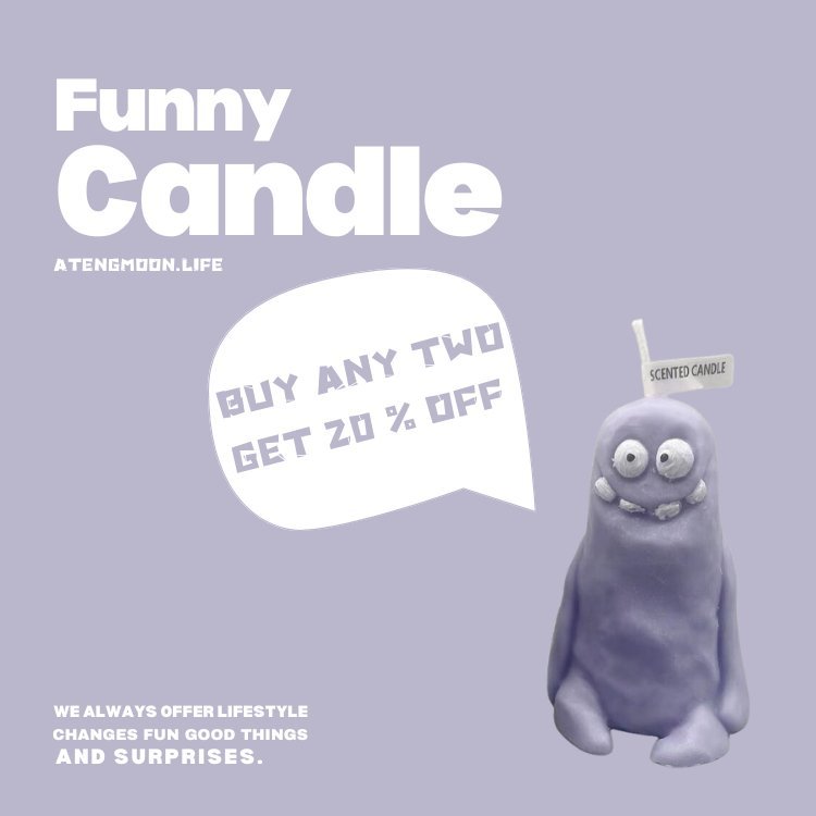 FUNNY MONSTER CANDLE® - TOM & JERRY - Atengmoon.life