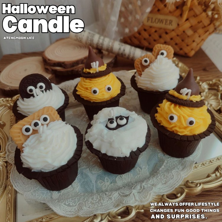 Halloween Funny Cake Cup Candles® - Atengmoon.life