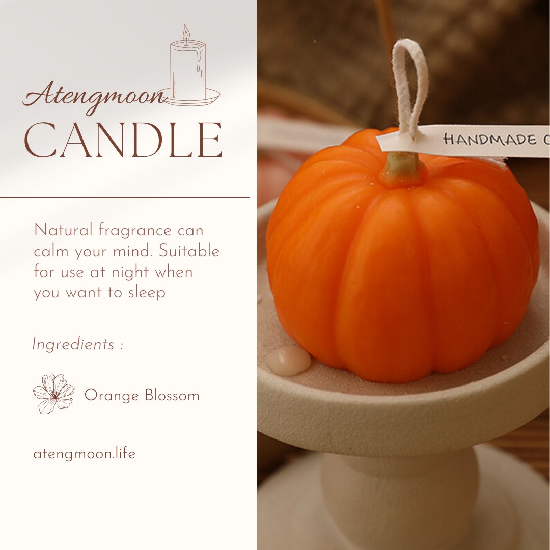 Halloween Pumpkin Candle® - Atengmoon.life