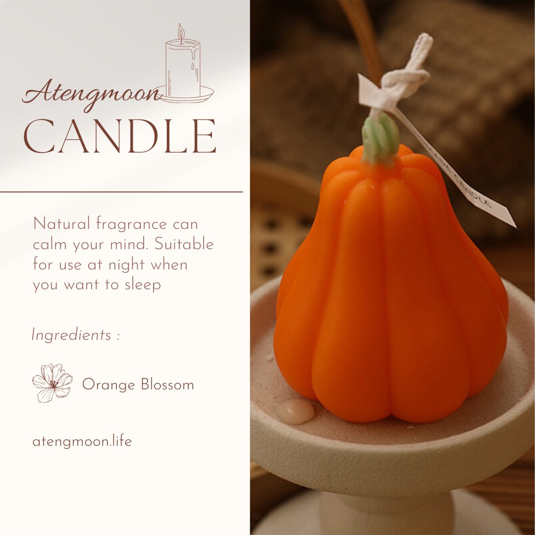 Halloween Pumpkin Candle® - Atengmoon.life