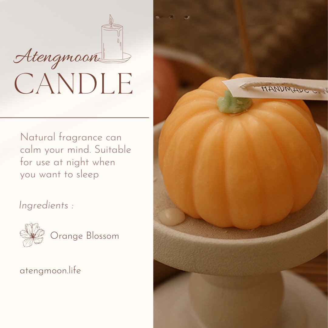 Halloween Pumpkin Candle® - Atengmoon.life