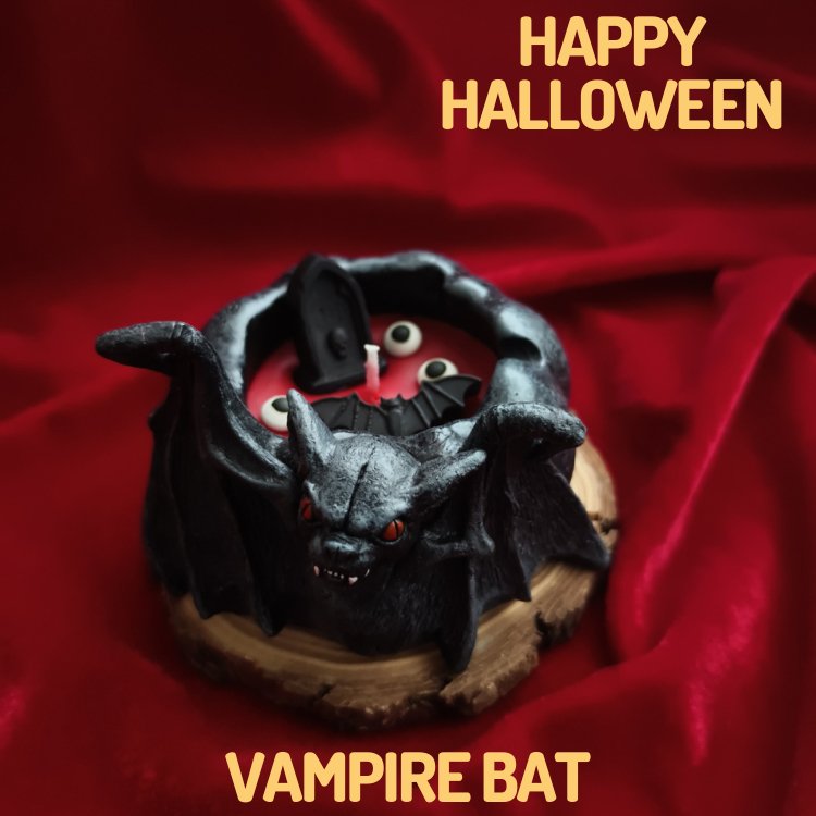 Halloween - Vampire Bat Candle® - Atengmoon.life