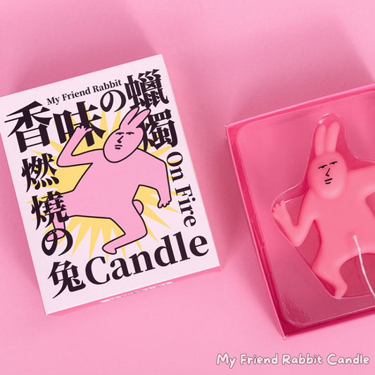 My Friend Pink Rabbit Candle® - Atengmoon.life